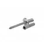1013F - PINO DE INOX P/ DOBRADIÇA  INFERIOR