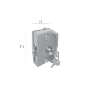 3530 - FECHADURA PARA  PORTA DE CORRER
